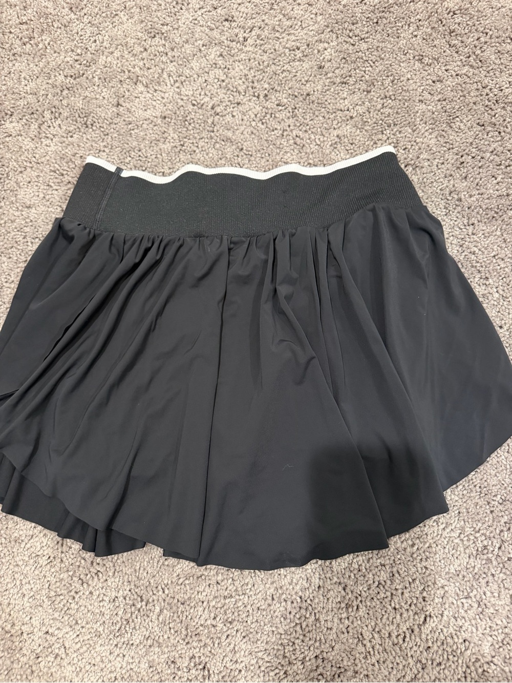 Women’s All in Motion Black Athletic Skort with Drawstring Waist Size Small EUC - Picture 6 of 6